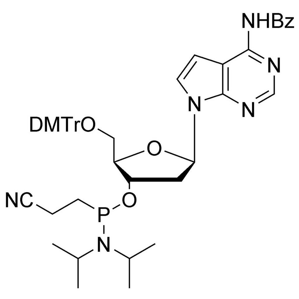 7-Deaza-dA CE-Phosphoramidite, BULK (g), Glass Screw-Top